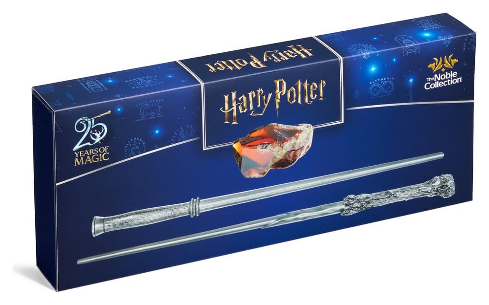 Noble Collection Harry Potter Celebration Wand Sorcerer’s Stone 25th Anniversary Set