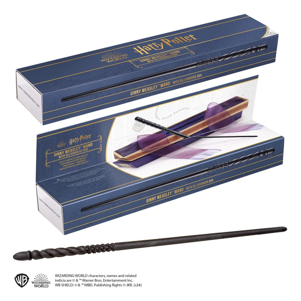 Noble Collection Harry Potter Ginny Weasley Ollivanders Box 1/1 Zauberstab-Replik