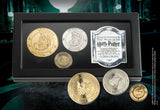 Noble Collection Harry Potter Gringotts Bank Muenzen Set Replik