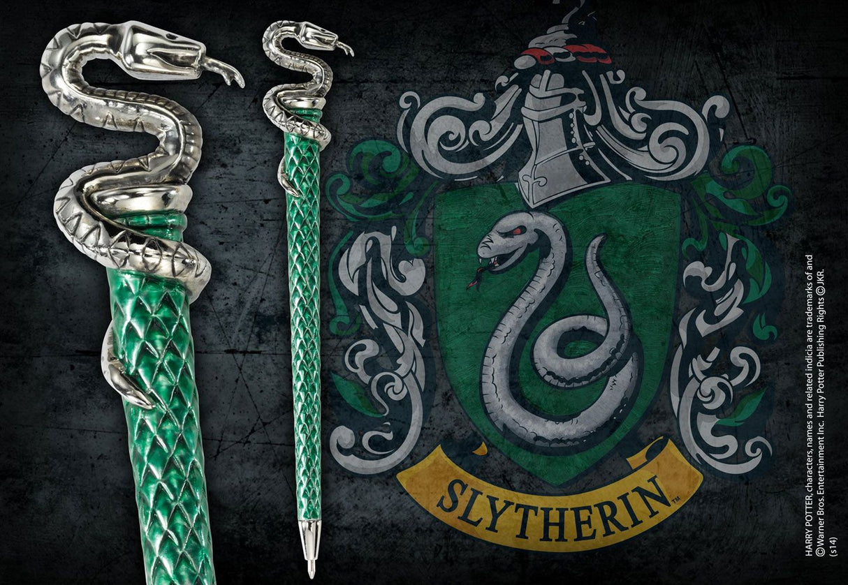 Noble Collection Harry Potter Hogwarts Slytherin Kugelschreiber