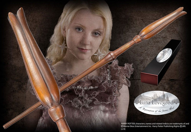 Noble Collection Harry Potter Luna Lovegood (Charakter-Edition) Zauberstab