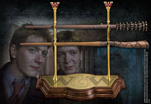 Noble Collection Harry Potter Zauberstab-Kollektion der Weasley Zwillinge 1/1 Replik