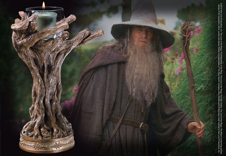 Noble Collection Herr der Ringe Gandalf der Graue Kerzenstaender