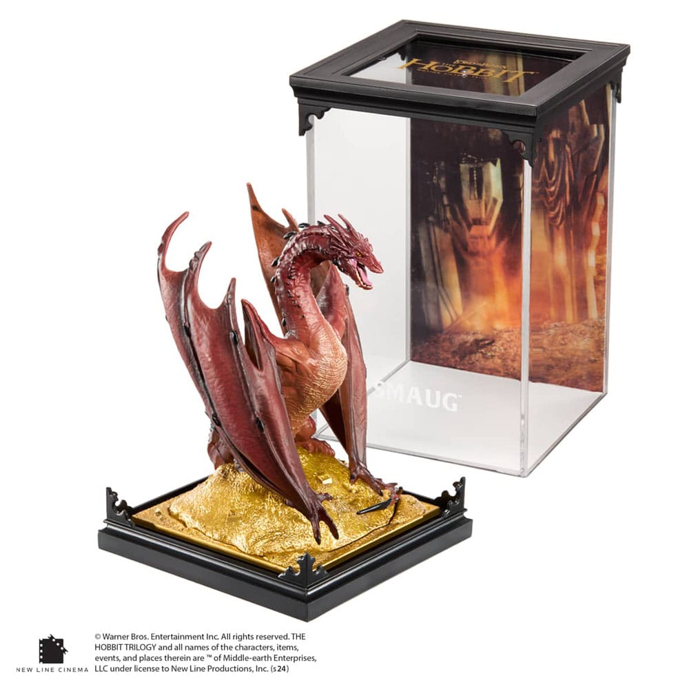 Noble Collection Herr Der Ringe Smaug Diorama Figure Statue