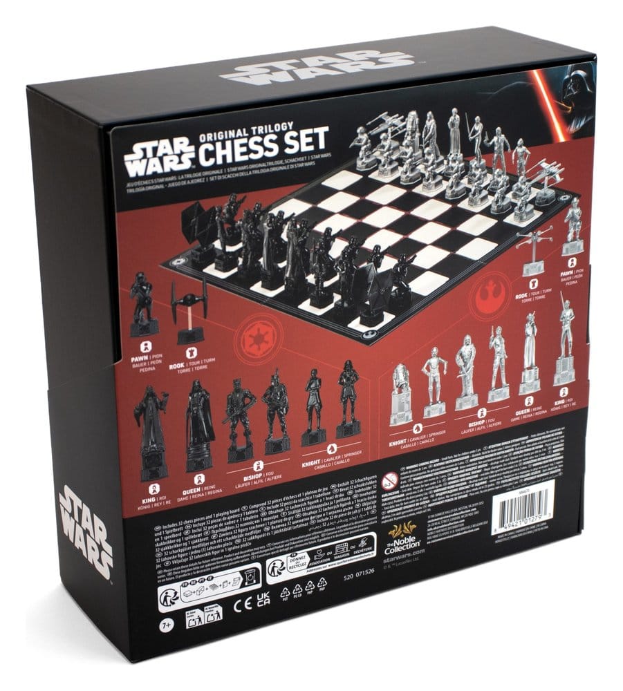Noble Collection Star Wars Original Trilogy Schachspiel