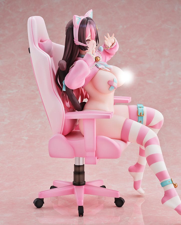 Nocturne Comic Unreal The Bewitching Landmine-Type Catgirl Streamer Kuro Illustrated by Danimaru 1/6 Statue