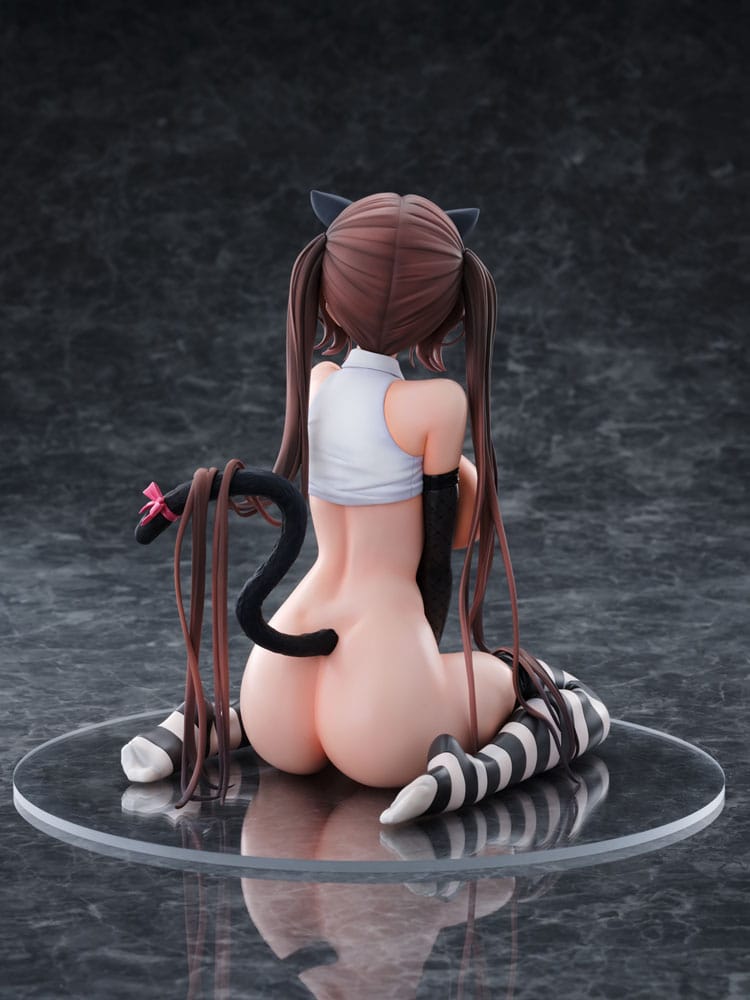 Orchid Seed Original Character Itazura Cat Miumiu Illustrated By Mataro 1/6 Statue