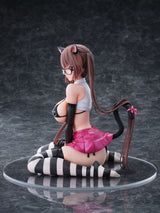 Orchid Seed Original Character Itazura Cat Miumiu Illustrated By Mataro 1/6 Statue