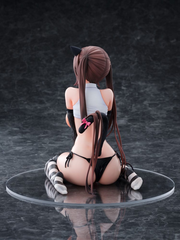 Orchid Seed Original Character Itazura Cat Miumiu Illustrated By Mataro 1/6 Statue