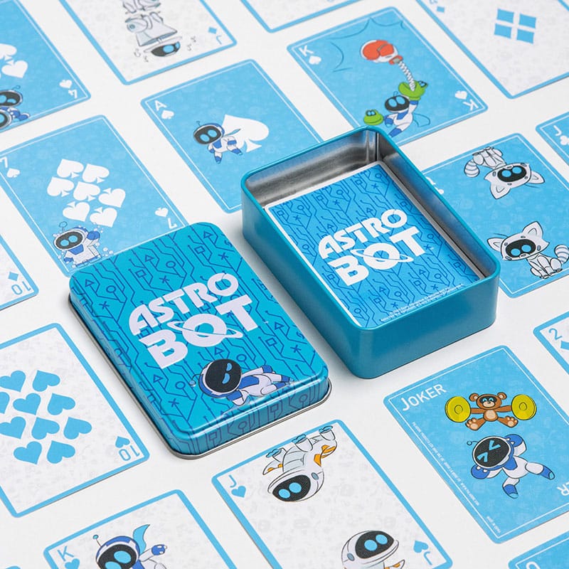 Paladone Products Astro Bot Metal Spielkarten
