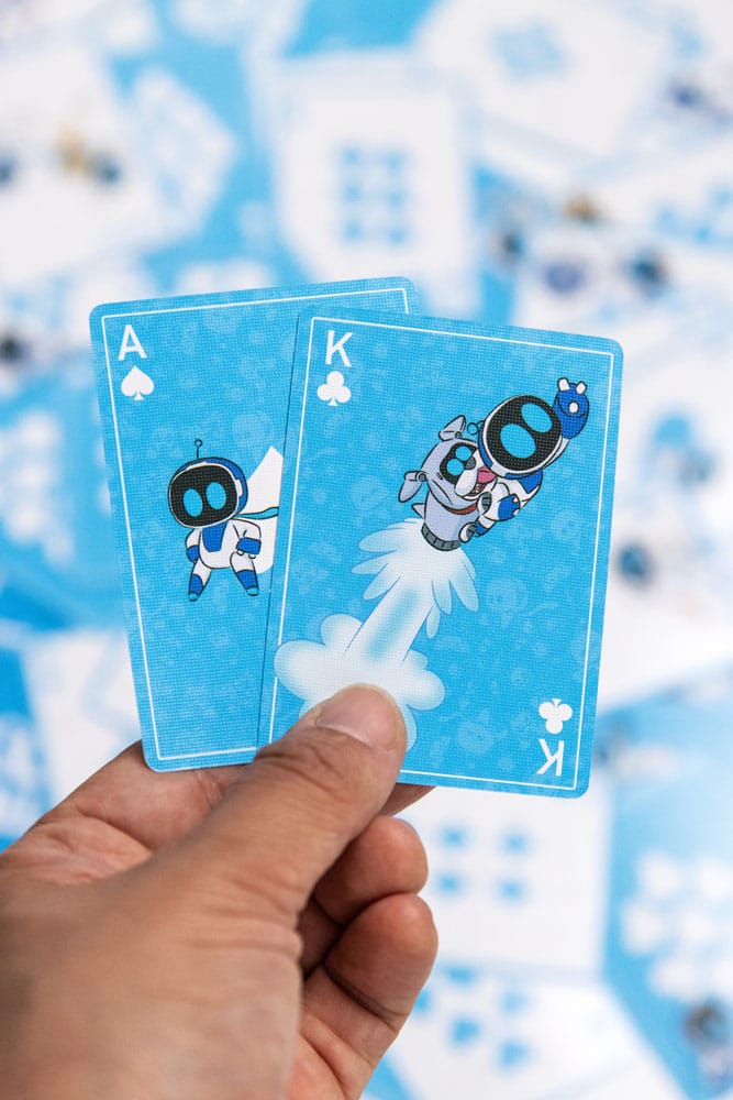 Paladone Products Astro Bot Metal Spielkarten
