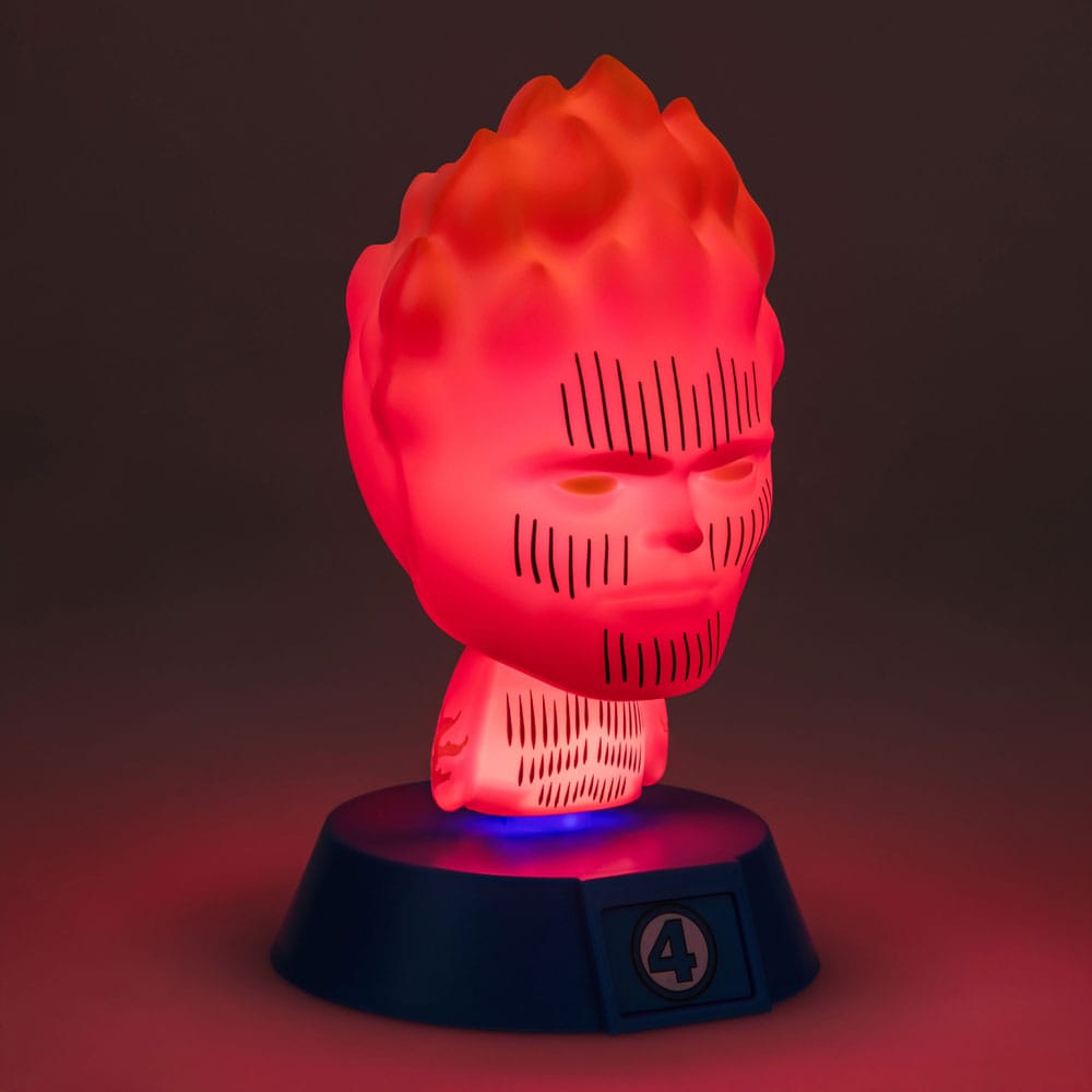 Paladone Products Fantastic Four Human Torch Icons Leuchte