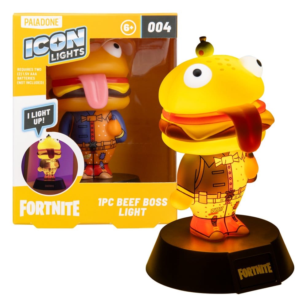 Paladone Products Fortnite Beef Boss Icon Leuchte