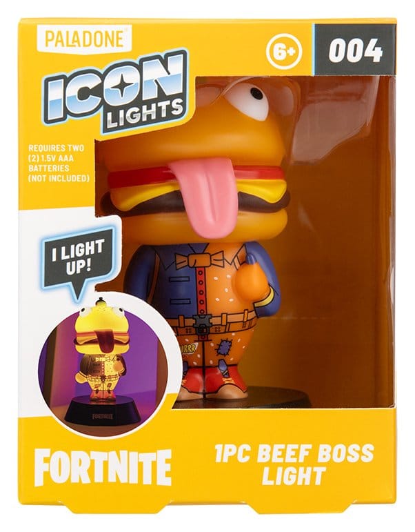 Paladone Products Fortnite Beef Boss Icon Leuchte