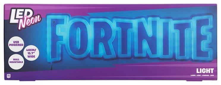 Paladone Products Fortnite LED Neon Wandleuchte
