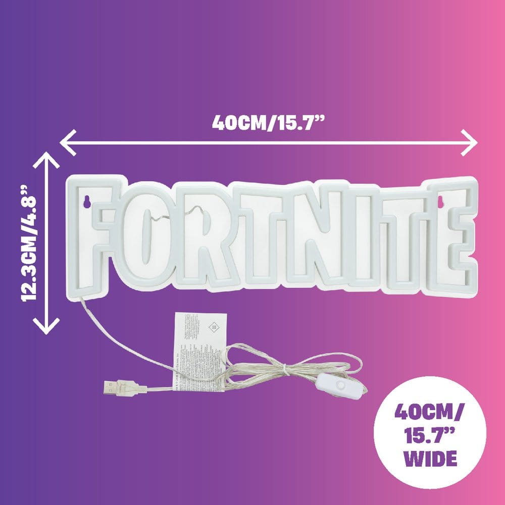 Paladone Products Fortnite LED Neon Wandleuchte