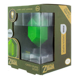 Paladone Products Legend of Zelda 3D Grüner Rubin Lampe
