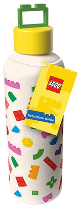 Paladone Products Lego Metall Trinkflasche Mit Geformtem Deckel