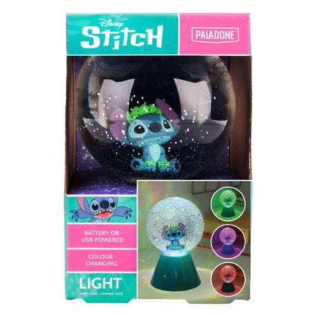 Paladone Products Lilo & Stitch Stitch Glitter Ball LED-Lampe