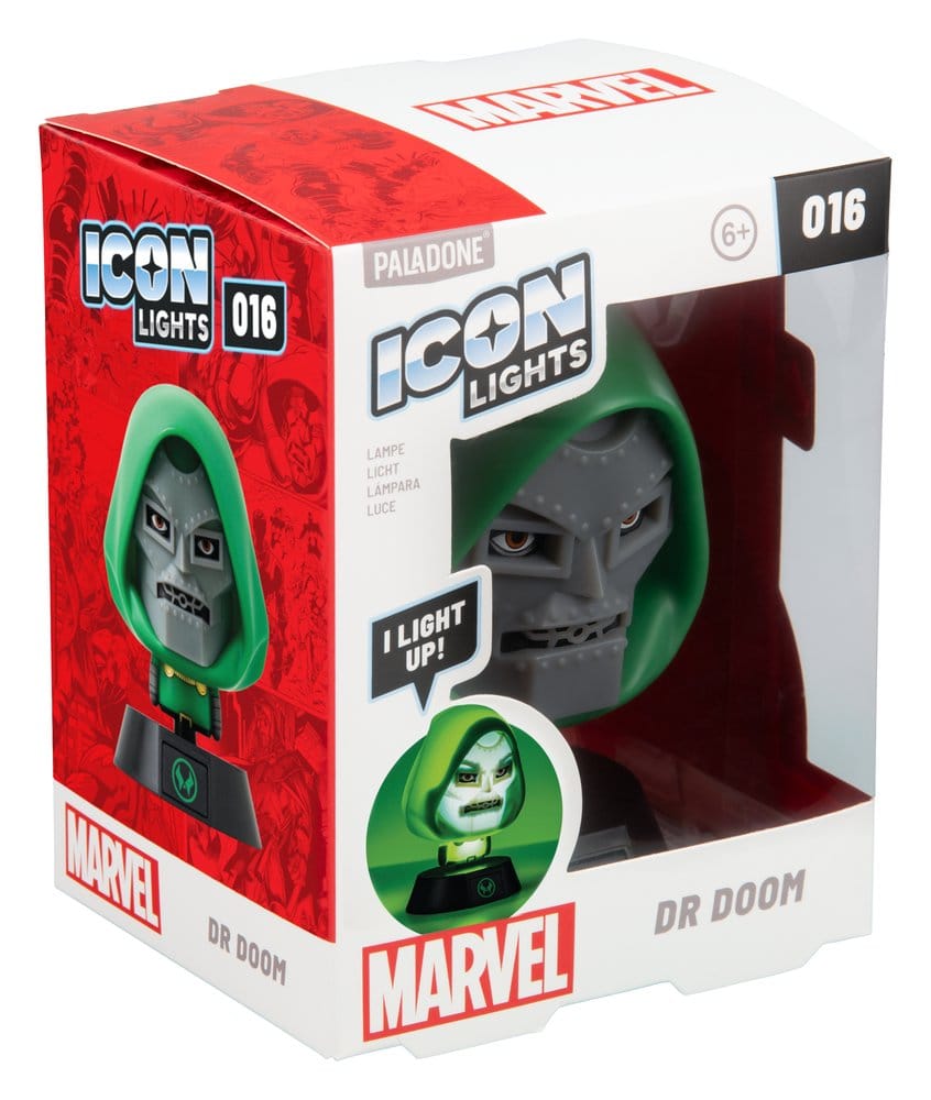 Paladone Products Marvel Universe Dr Doom Icon Leuchte