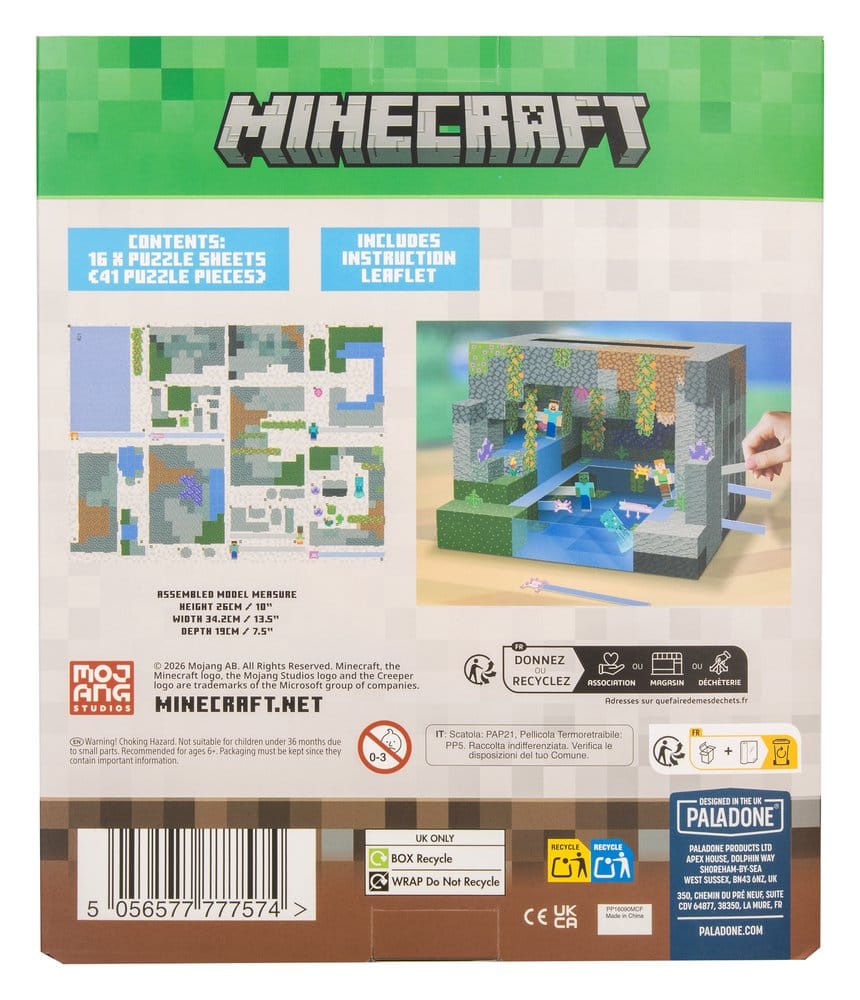Paladone Products Minecraft 3D Scene Bausatz