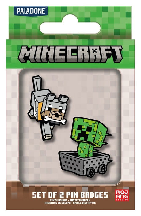 Paladone Products Minecraft Ansteck-Pin 2er-Pack