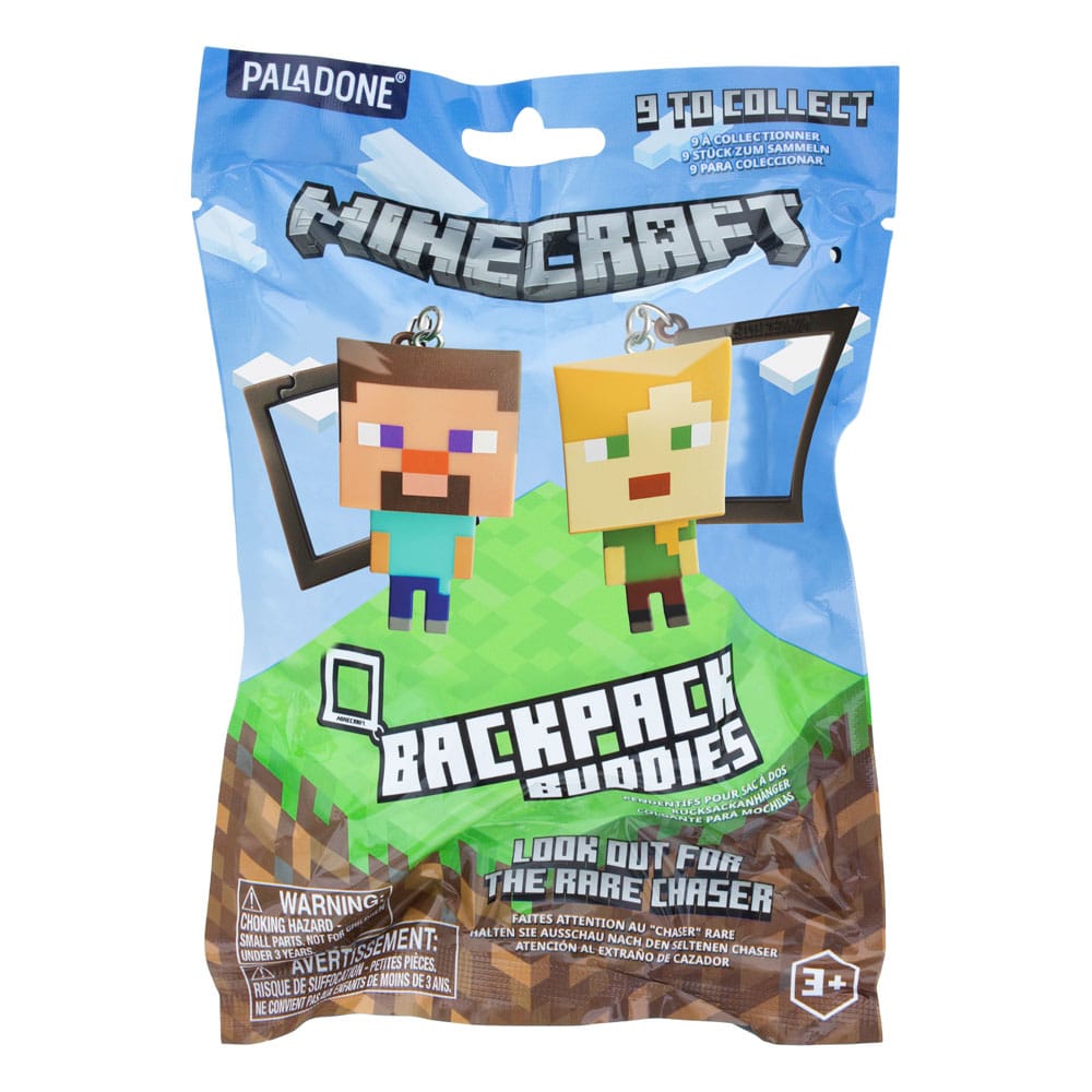 Paladone Products Minecraft Backpack Buddies Mystery Bags Series 4 Taschenanhänger Display 24