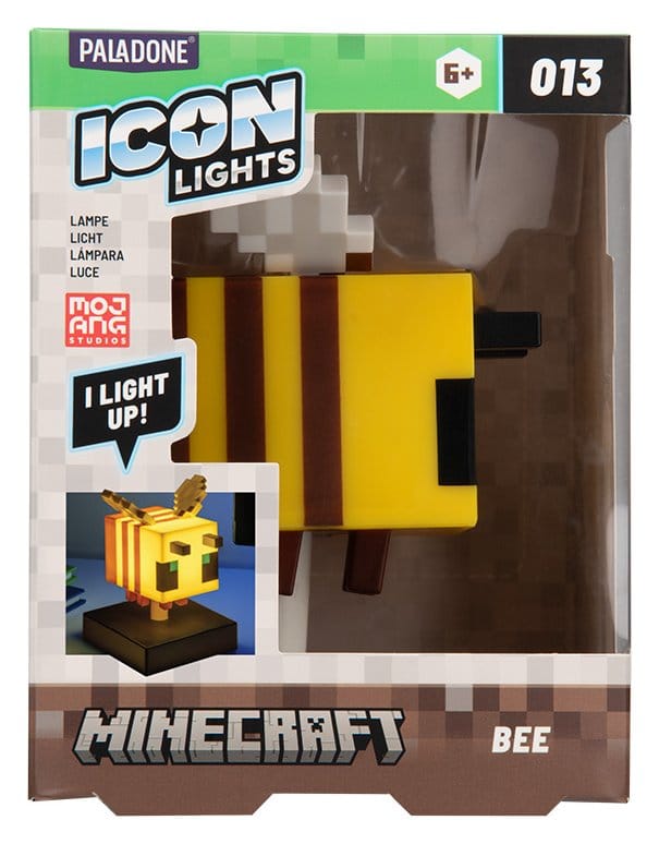 Paladone Products Minecraft Bee Icon Leuchte