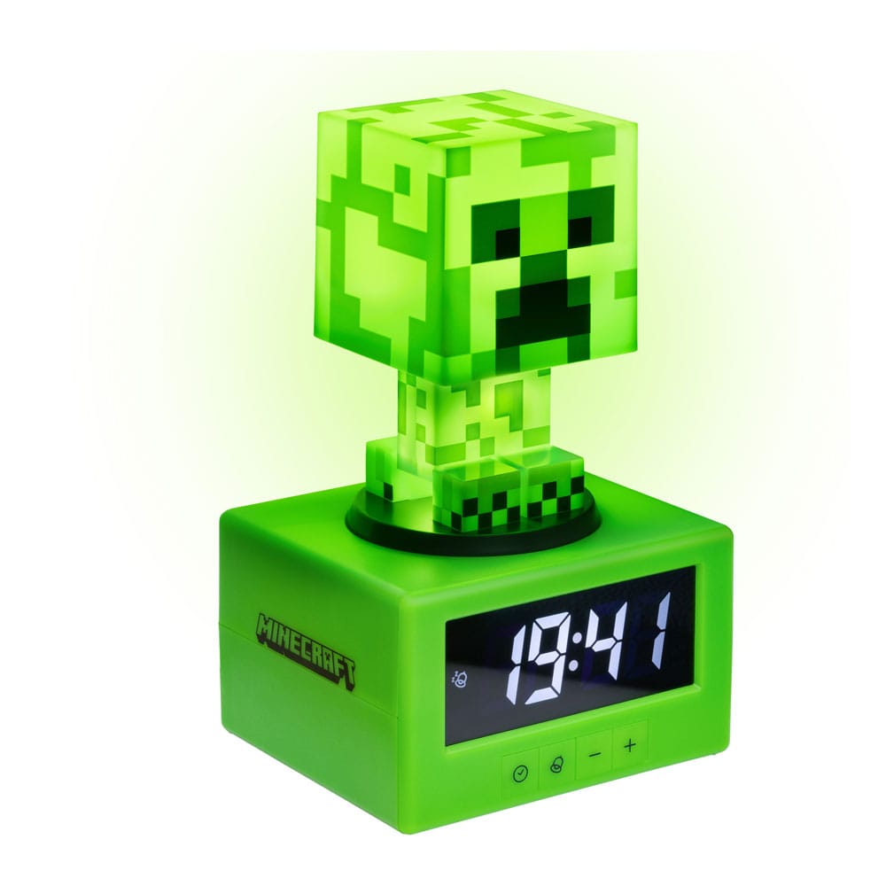 Paladone Products Minecraft Creeper Icon Alarm Clock