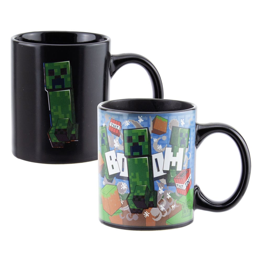 Paladone Products Minecraft Creeper mit Thermoeffekt Tasse