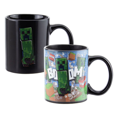 Paladone Products Minecraft Creeper mit Thermoeffekt Tasse