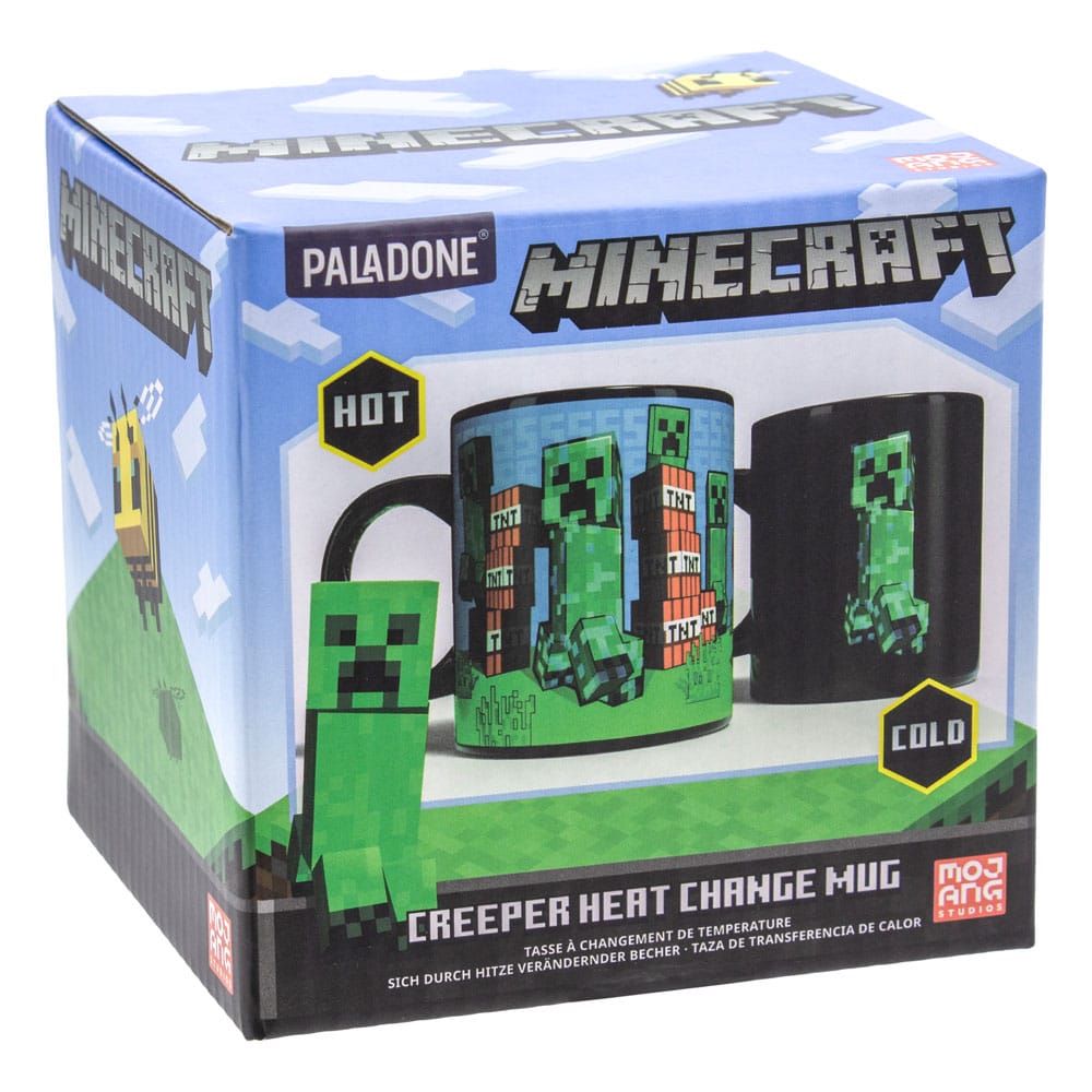 Paladone Products Minecraft Creeper mit Thermoeffekt Tasse