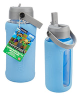 Paladone Products Minecraft Glas Trinkflasche Mit Hülle