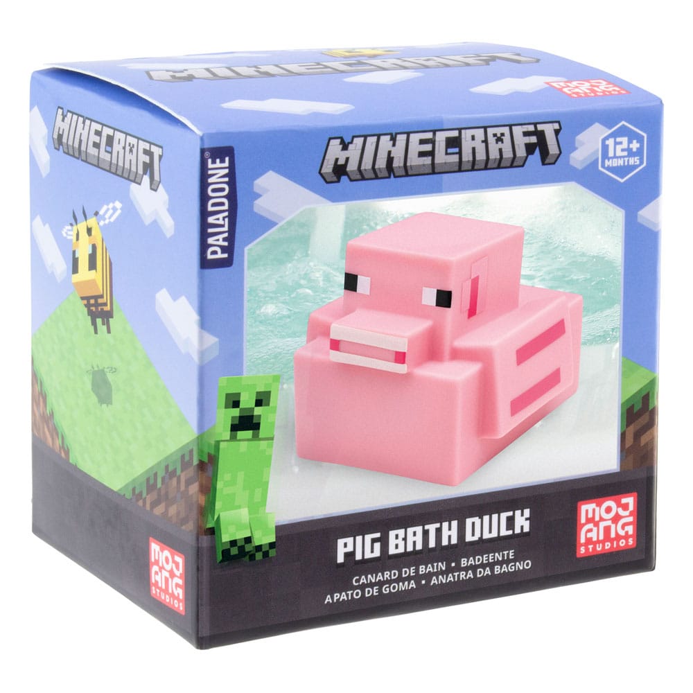 Paladone Products Minecraft Pig Badeente