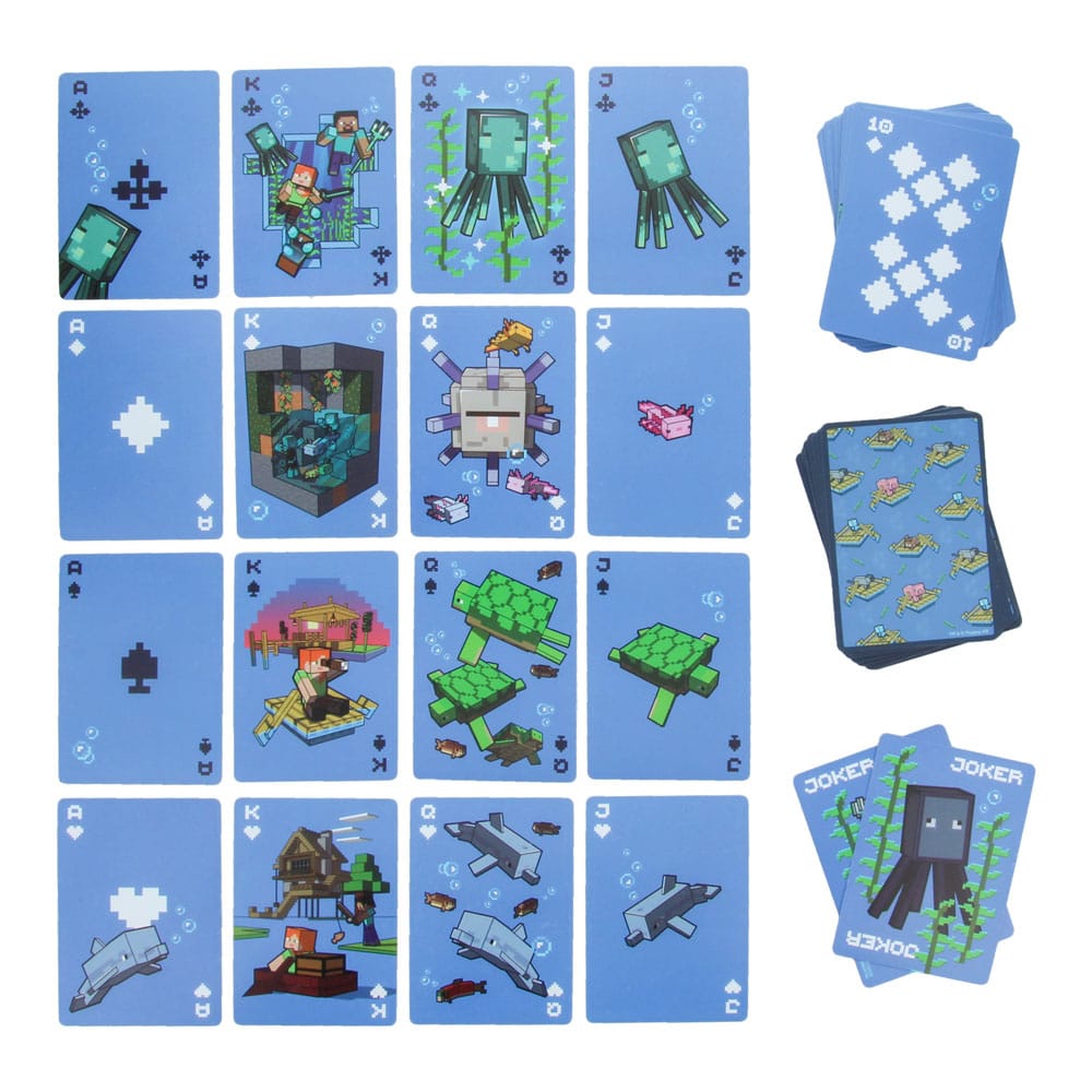 Paladone Products Minecraft Spielkarten Waterproof