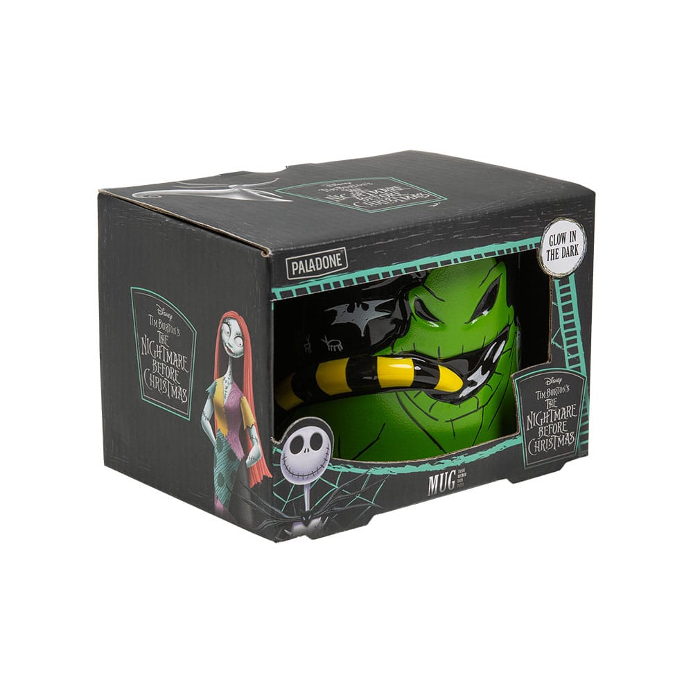 Paladone Products Nightmare Before Christmas Oogie Boogie Shaped Glow In The Dark Tasse
