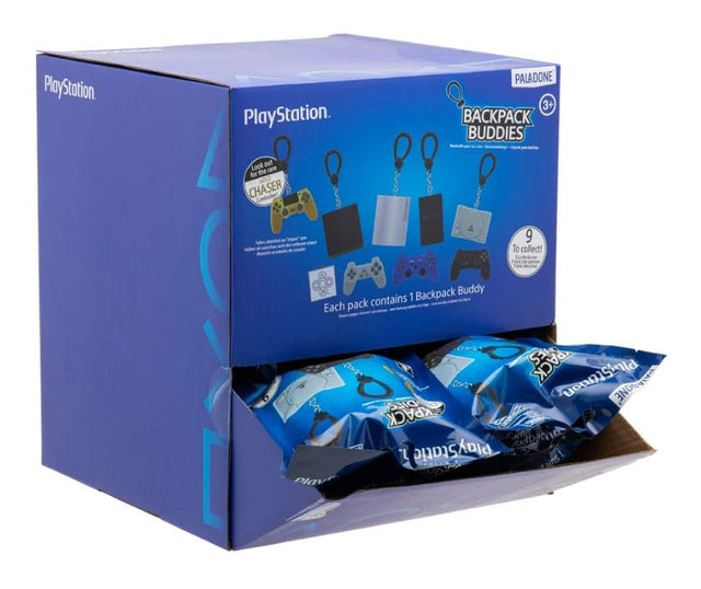Paladone Products Playstation Backpack Buddies Mystery Bags Taschenanhänger Display (24)