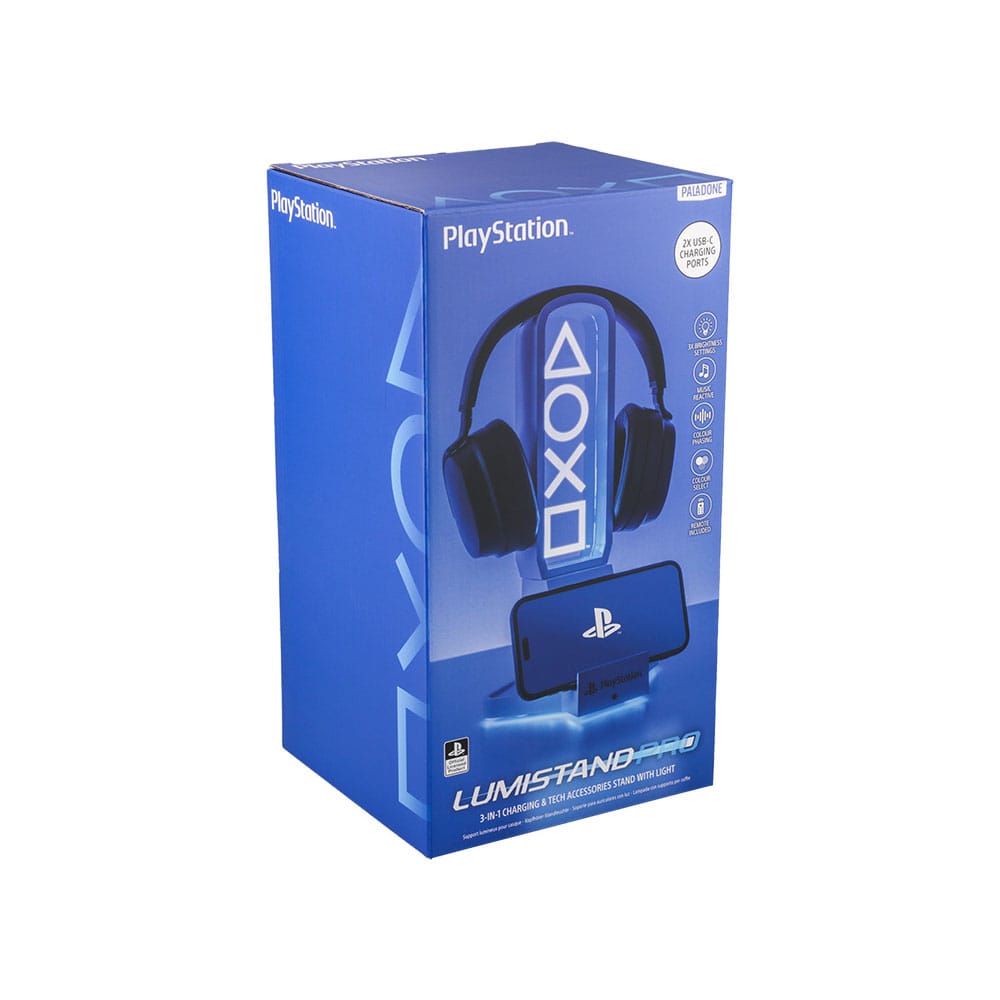 Paladone Products Playstation Kopfhörer-Halter mit Beleuchtung