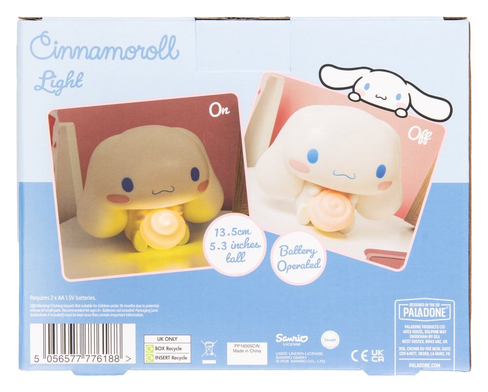 Paladone Products Sanrio GloBuddies Cinnamoroll Leuchte
