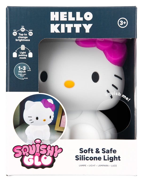 Paladone Products Sanrio Hello Kitty SquishyGlo Rechargeable V3 Silikon-Leuchte