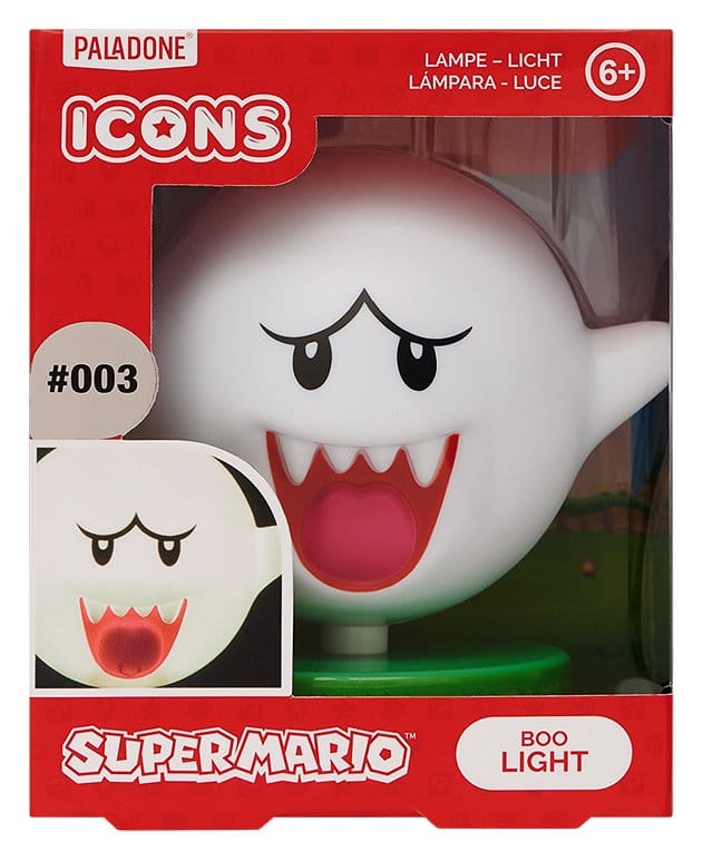 Super Mario Boo Icon Leuchte – Filmfigurenshop