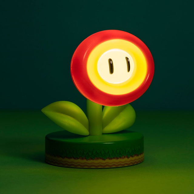 Paladone Products Super Mario Fire Flower (V2) Icon Lampe