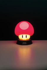 Paladone Products Super Mario Power-Up Mushroom-Pilz 3D Lampe