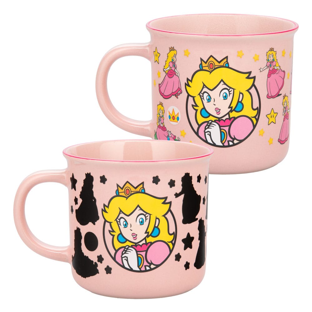 Paladone Products Super Mario Princess Peach Tasse mit Thermoeffekt