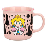 Paladone Products Super Mario Princess Peach Tasse mit Thermoeffekt