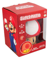 Paladone Products Super Mario Super Mushroom SquishyGlo Rechargeable Silikon-Leuchte