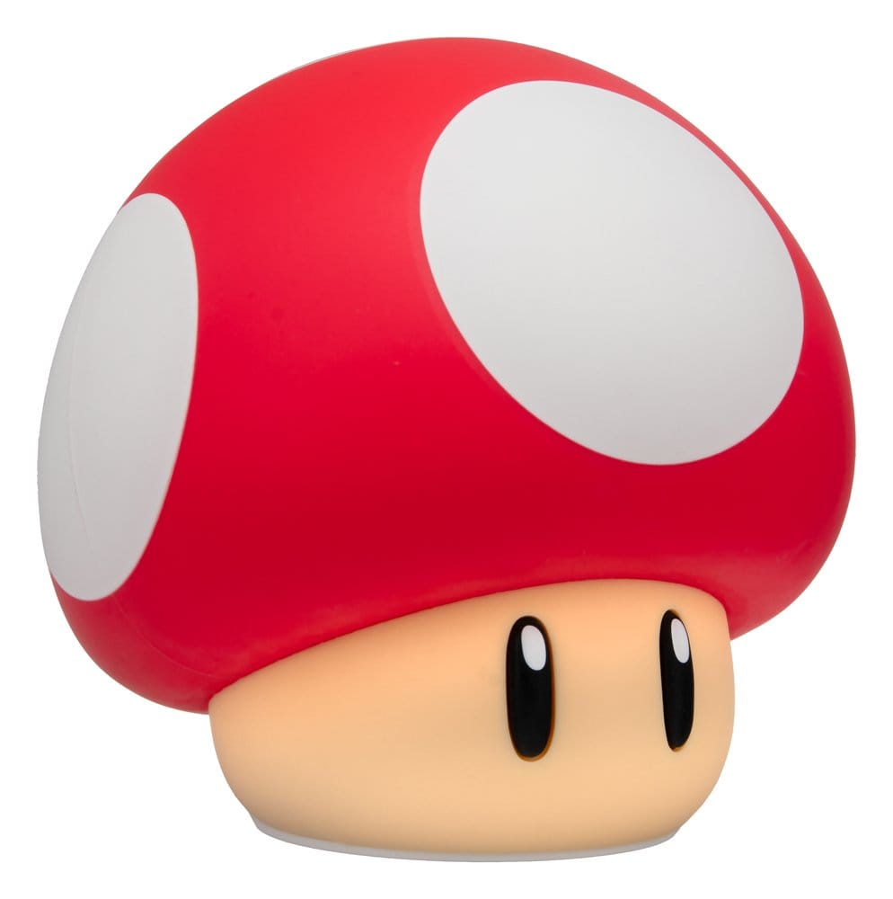 Paladone Products Super Mario Super Mushroom SquishyGlo Rechargeable Silikon-Leuchte