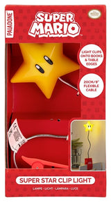 Paladone Products Super Mario Super Star Clip Leuchte