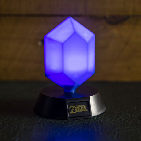 Paladone Products The Legend of Zelda 3D Icon Blue Rupee Lampe