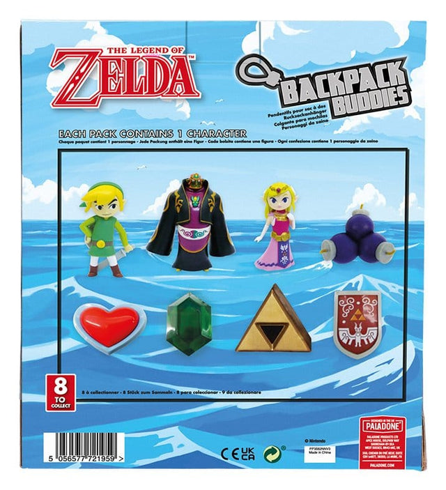 Paladone Products The Legend of Zelda Backpack Buddies Series 2 V3 Blind-Bag Display (24) Taschenanhänger